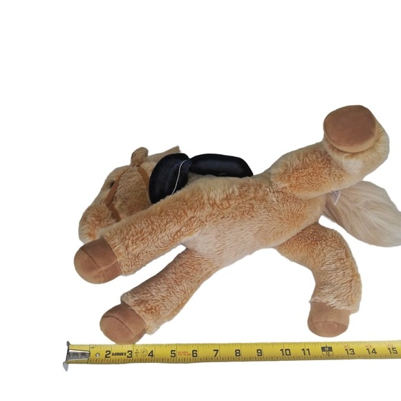 WELLS FARGO NELLIE TAN HORSE 14" Stuffed LEGENDARY PONY PLUSH ADVERTISEMENT Toy - Picture 9 of 9